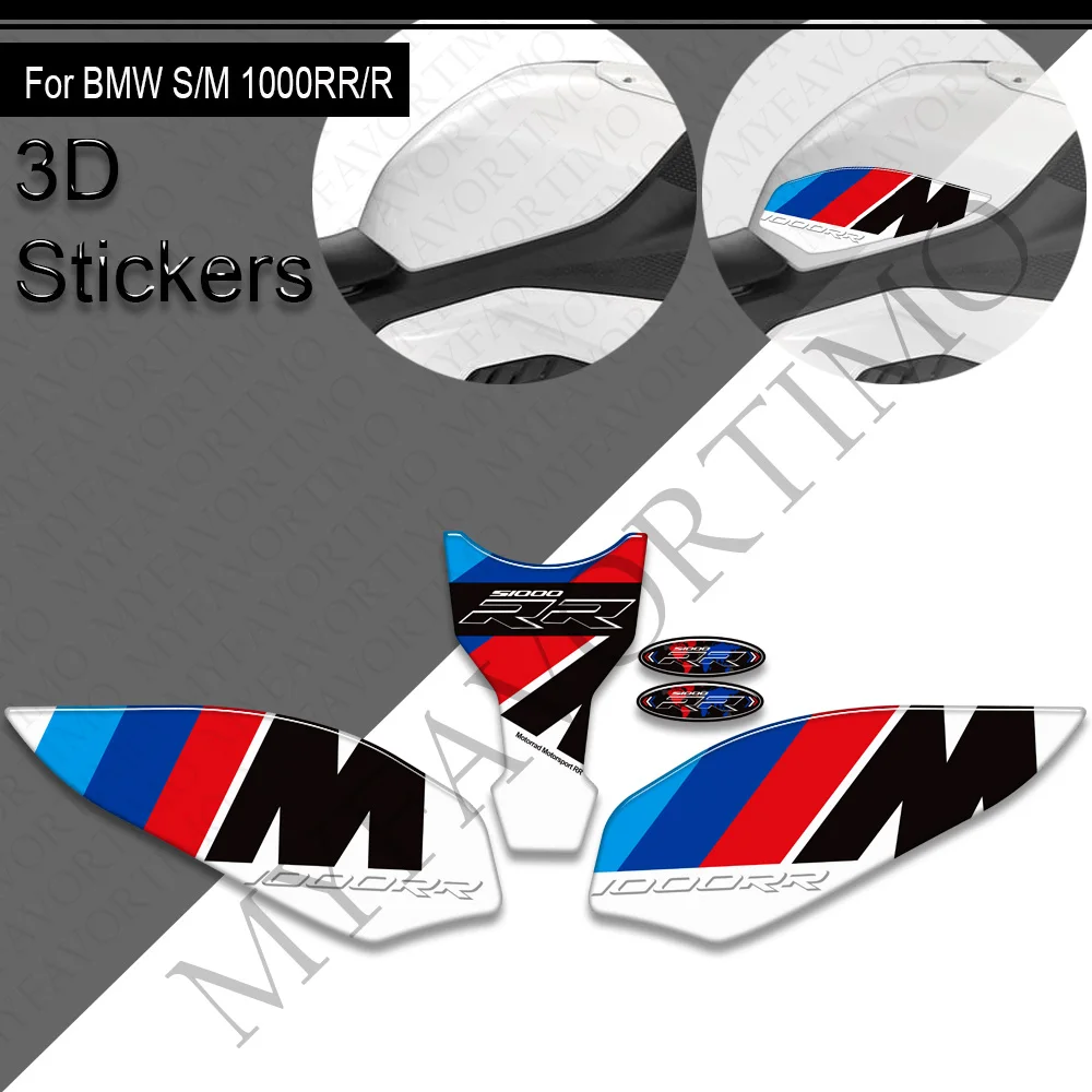 

For BMW S1000RR S1000R S 1000 R RR S1000 S1000 M M1000R M1000RR Motorcycle Tank Pad Stickers Decals 2021 2022 2023 2024 2025