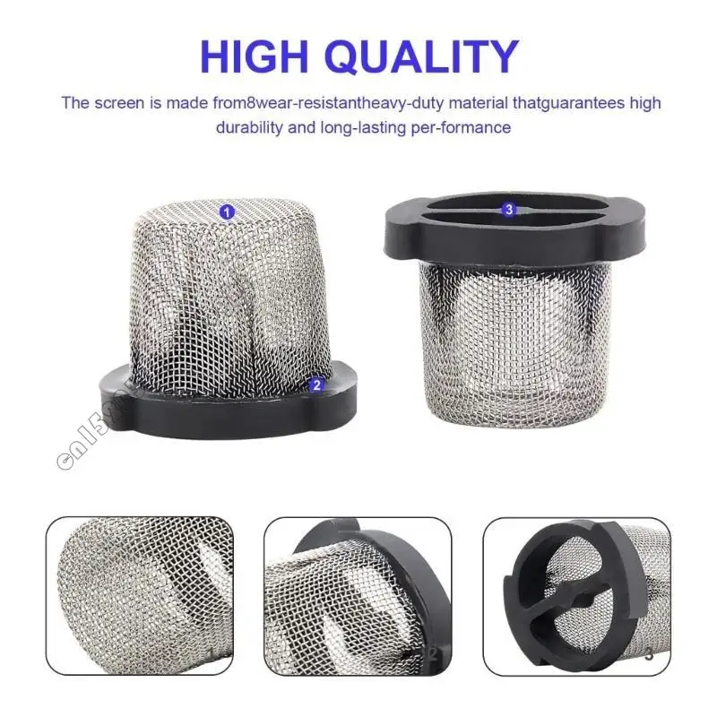 4xfb 2 PCS 650400 Universal Fitting Fitting Filter Pollter Pollter Screen