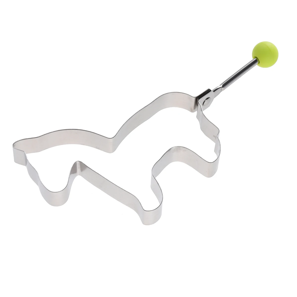 

Stainless Steel Egg Frying Mold Horse Shape Handle Easy Remove Pancake Ring Mold Fried Egg Rings Kitchen Cookware