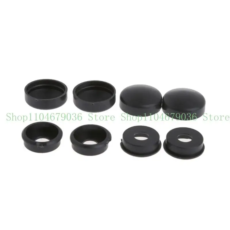 8Pcs Motorcycle License Plate Frame Mounting Fing Screws Bolts Nuts Fasteners Security Screw Set