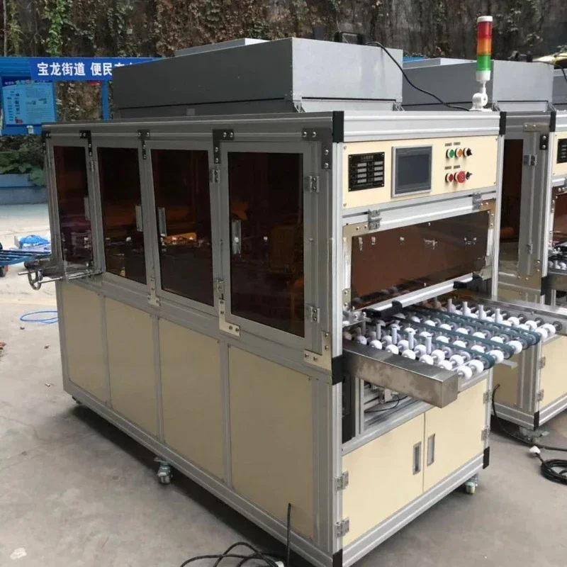 Composite board automatic laminating machine PC automatic cutting and dust removal laminating machine
