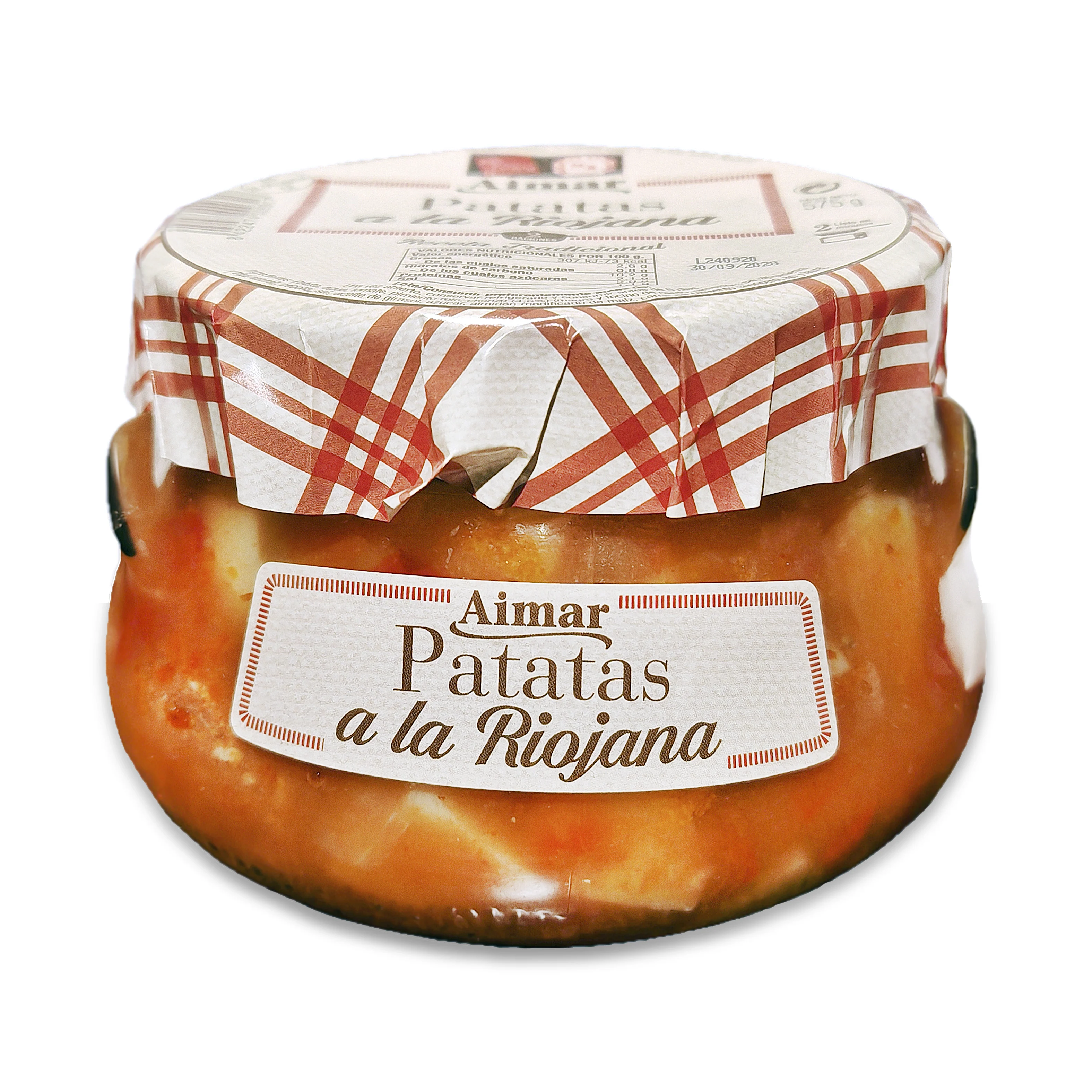 Patatas a la riojana receta tradicional de Aimar (575g)