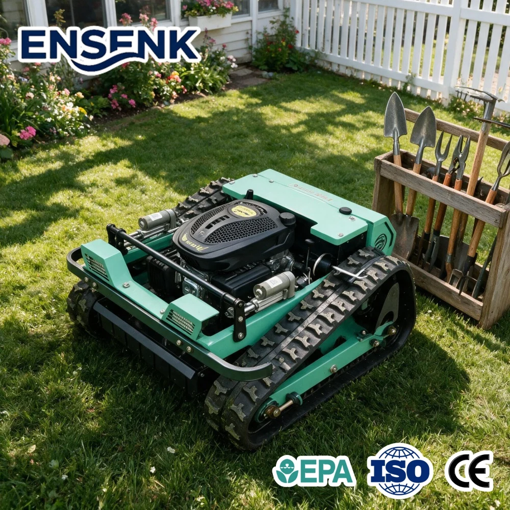 Customizable Remote Control Intelligent Cordless Lawn Mower Construction 500-800 mm Steering CE Certified Industrial Grade