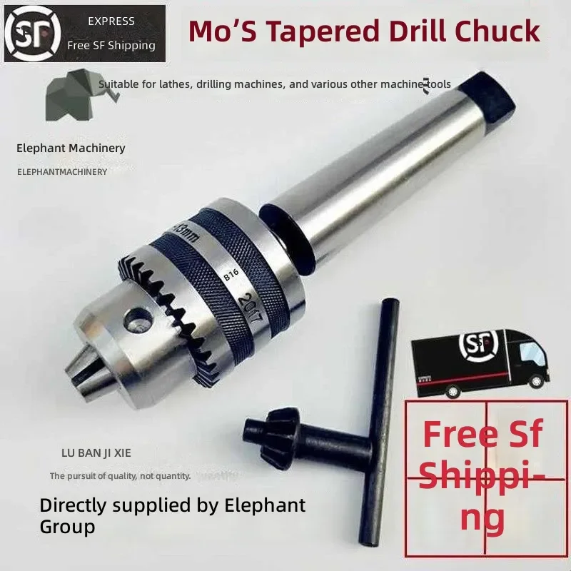 For MT2 MT3 MT4 MT5 Taper Shank Self Tightening Drill Chuck for Lathe Milling Machine 1-13mm 1-16mm 5-20mm Keyless
