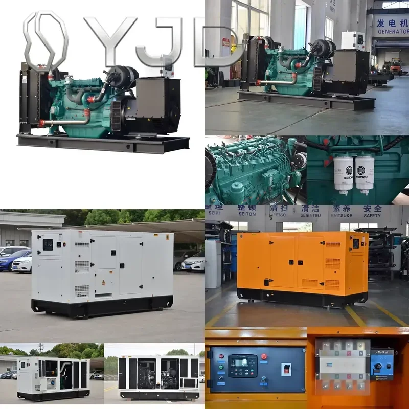 YJD High Performance 165KVA 132KW Weichai Diesel Generator Super Silent Remote Start Auto Start ATS Customized Available Price