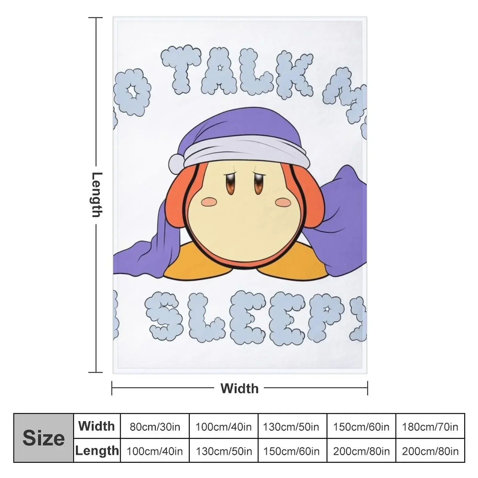 Sleepy Dee Throw Blanket couch cozy soft plush fuzzy picnic outdoor blanket