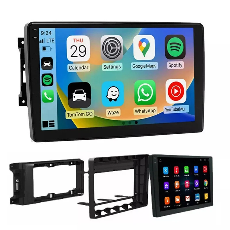 For Jeep Wrangler 2007-2016 Wireless Apple Carplay Android Auto 10\