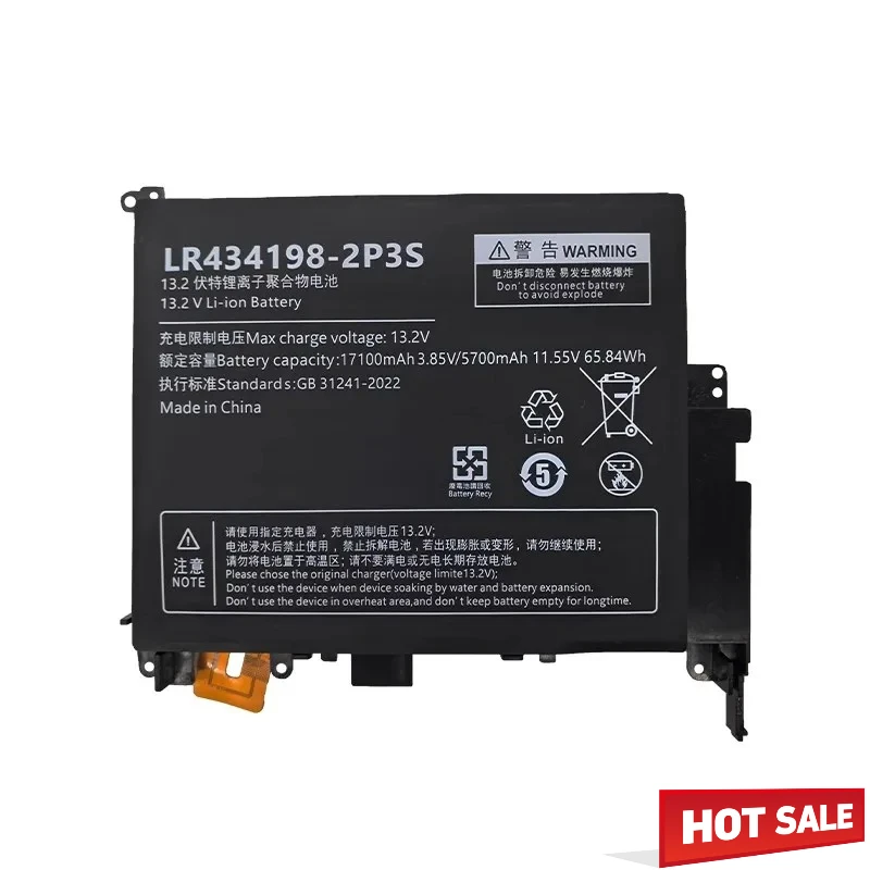 New LR434198-2P3S Laptop Battery For Netbook OneXPlayer 2 434198 11.55V 5700mAh 65.84Wh High Quality Rechargeable Battery
