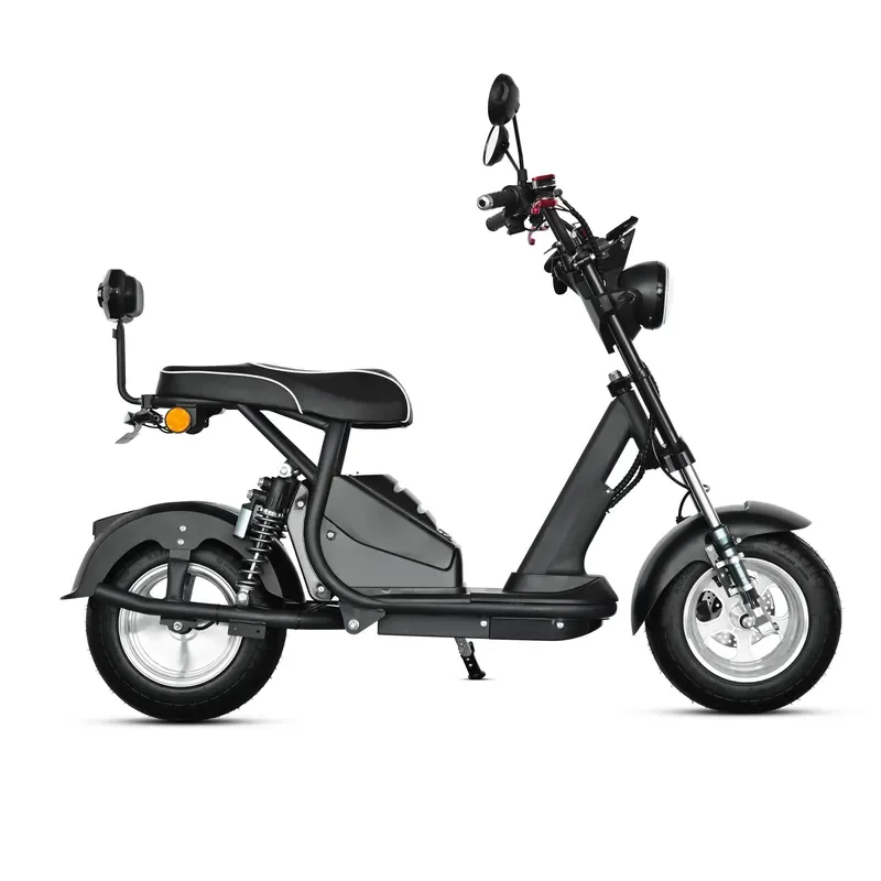 STROVAN Big Seat for Brazil Popular Product 2000W 60V 12AH 20AH Fat Tire Long Range Electric Scooters 10inch 2 Wheel Citycoco