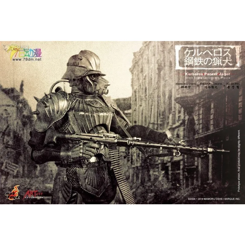 HOT TOYS Original 1/6 Scale Action Figure Series Takayuki Taketani ACS Wolfman Movable Collectible Model Toy Gift for Boys - view 2