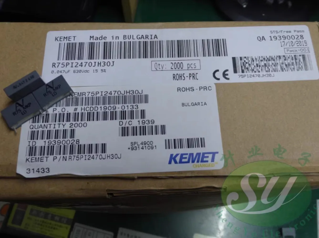 

10PCS AV R75PI2470JH30J 0.047uf/630V 47nf 473 New film capacitor