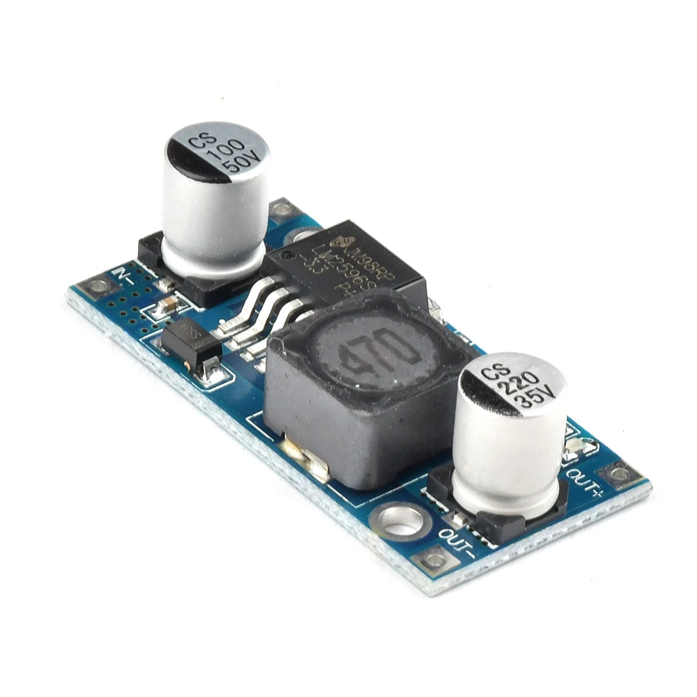 LM2596S DC-DC DC Adjustable Step-Down Power Supply Module Regulator Board 3A 3.2V-40V To 3.3V/5V/12V 3.2V-35V To 1.25-30V