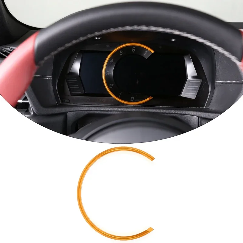For 2019-2022 Toyota GR Supra A90 aluminum alloy car dashboard tachometer decoration ring sticker car interior accessories