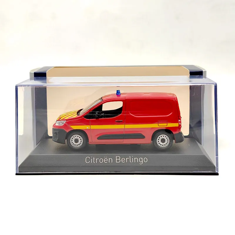 Norev-citroen berlingo pompiersダイキャストカー,モデルカー,限定コレクション,1:43, 2018