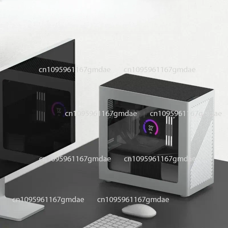 Z18 Side Transparent MATX Aluminum Alloy Integrated Molding Shell Insert Water Cooled ITX Computer