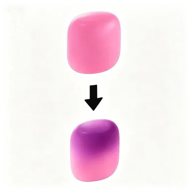 Light‑Reactive Color Changing Marshmallow Squishy Toy 3Pcs Soft TPR Slow Rebound Stress Relief Squeeze Fidget Toy