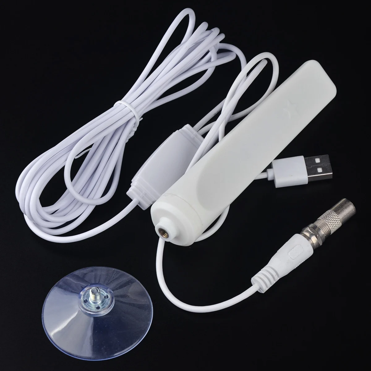 Indoor Digital HDTV Antenna TV 50 Miles Range Radius Amplifier DVB-T2 Clear Satellite Dish Signal Receiver Aerial User-Friendly
