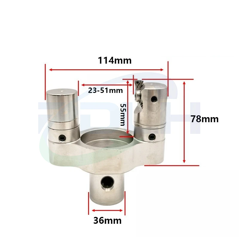 1PCS EWN Adjustable Fine Boring Head 1-130mm CBH Precision Boring Tool for CNC Milling Machine Outer Diameter Boring