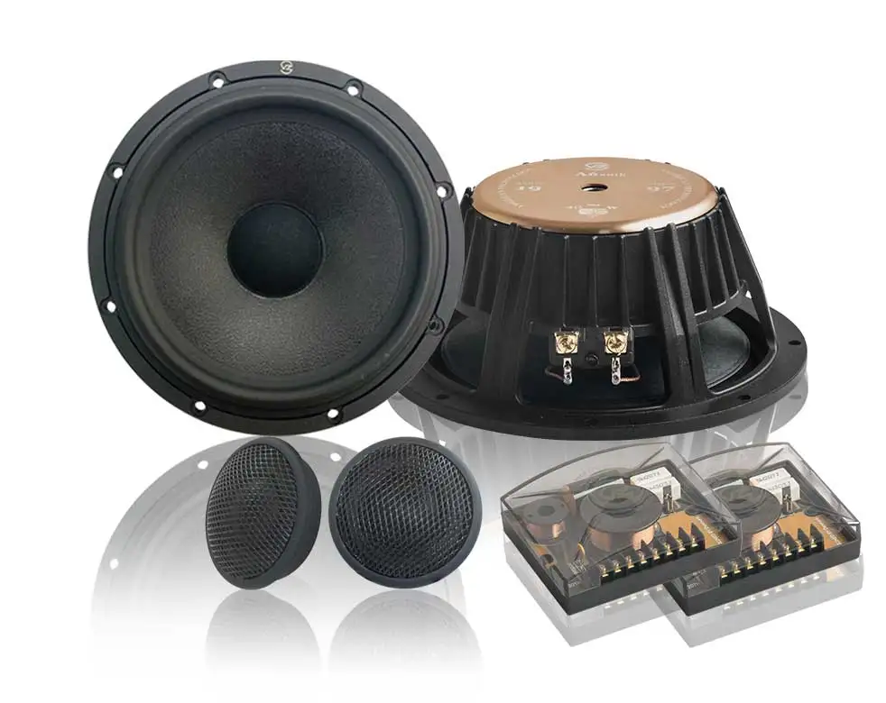 Customize Professional 6.5 Inch 2-Way Component Car Speakers Car Sound System Full Set Car Audio