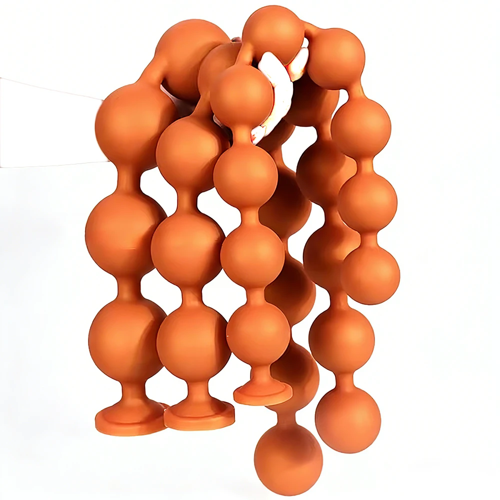 66cm Super Long Anal Beads Big Buttplug Vaginal Balls Anal Stimulation Pull Bead Dildo Intimate Goods Sex Toys for Woman Gay Men