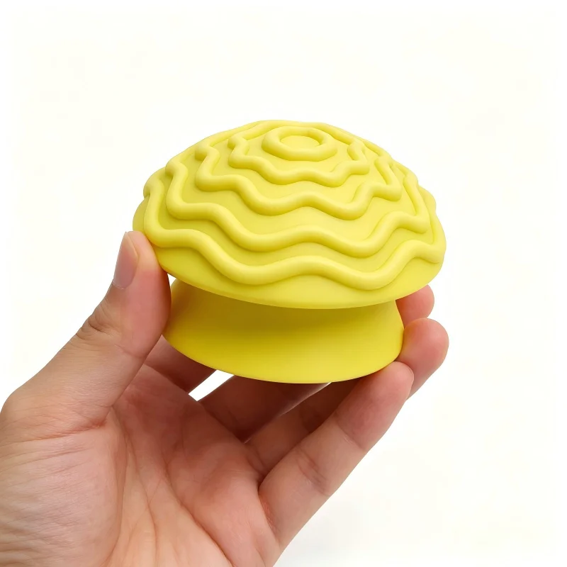 New Product Fidget Toys Children's Sensory Stones Suction Stress Relief Toys Soft Silicone Texture Worry Stones