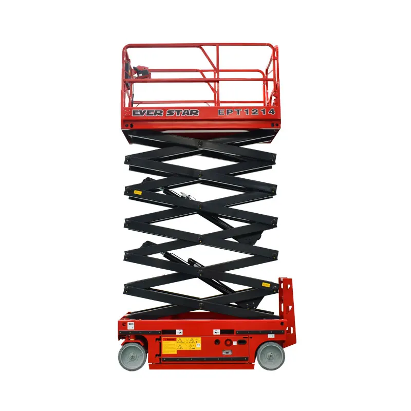 Self Propelled Scissor Lift Home Cleaning Elevator One Man Lift Hydraulic Elevator Lift