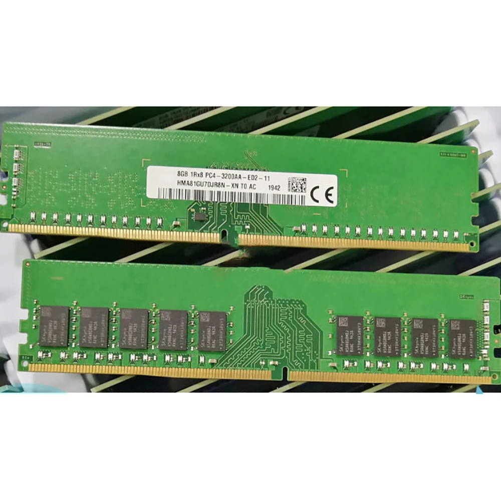 1PCS  HMA81GU7DJR8N-XN 8G 8GB DDR4 1RX8 PC4-3200A ECC RAM Memory