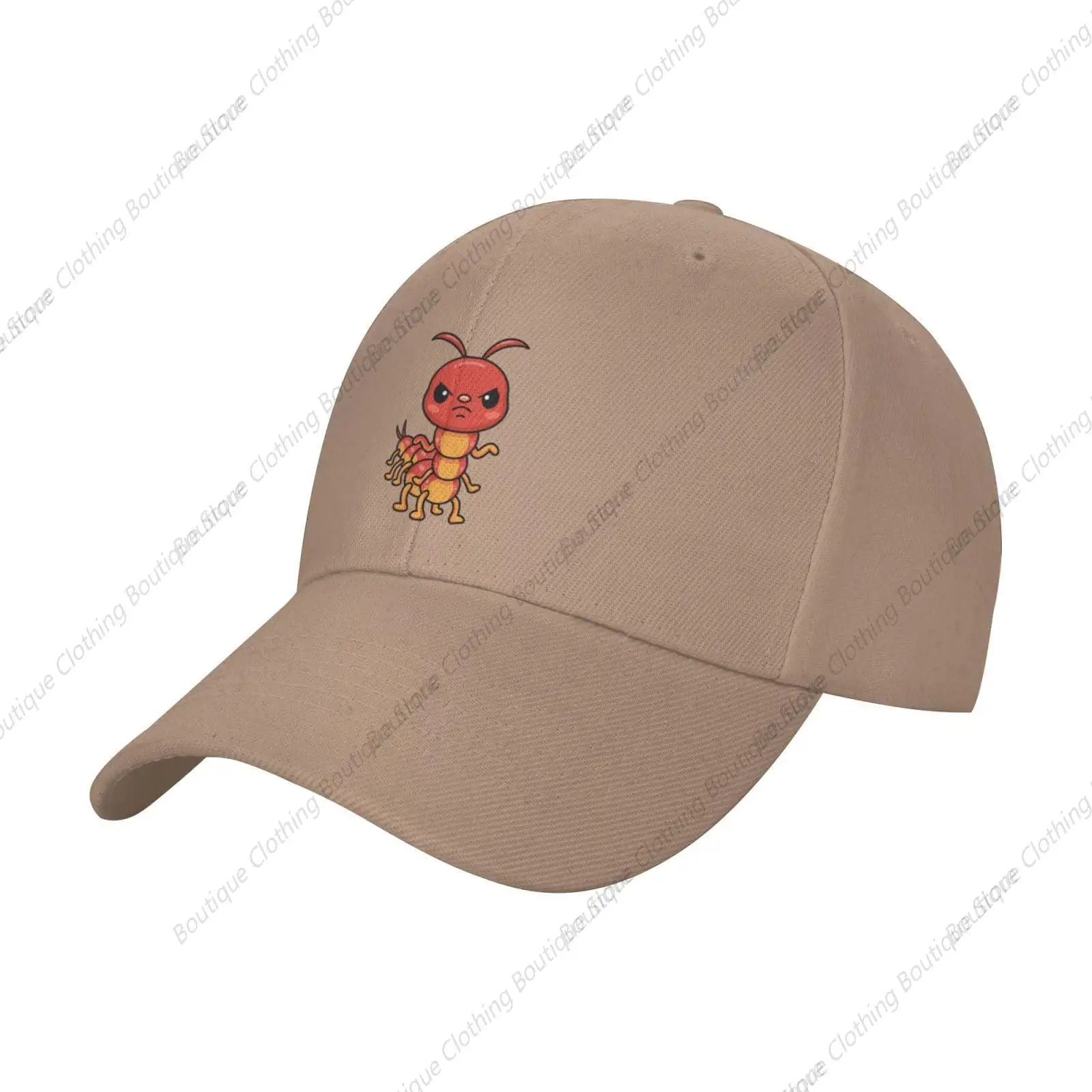 

Angry Centipede Baseball Cap for Men Women Hat Adjustable Truck Driver Hats Dad Caps Natural