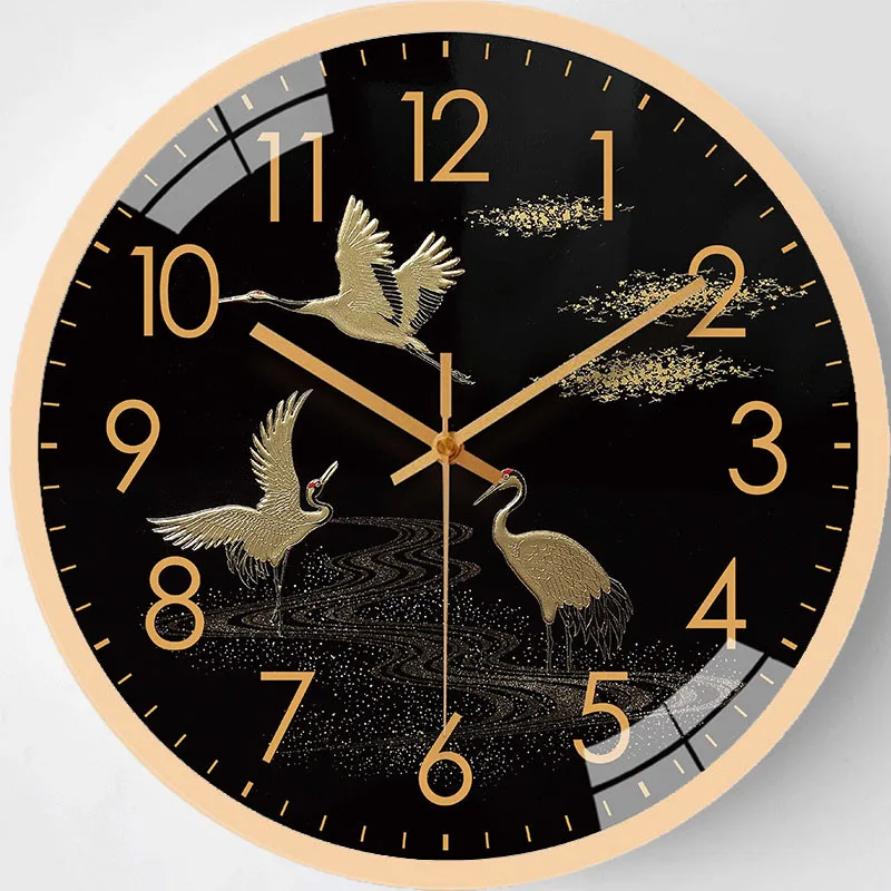 2023 Luxury New Wall Clock 8 Inches Modern Fashion Personality Art Mute Living Room Study Wall Clock Luxury Wall Wlock