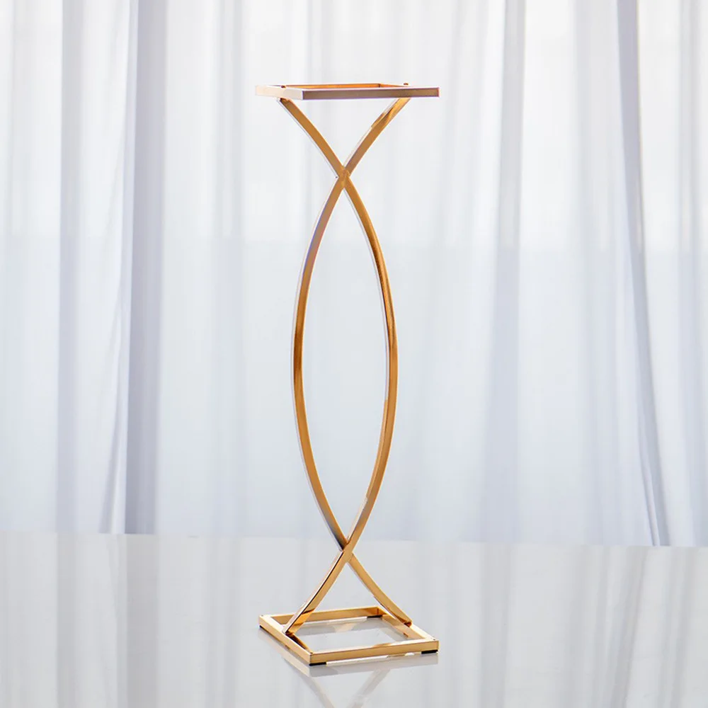 2 Stück Blumenständer aus Metall, 31 Zoll, Hochzeitstisch-Mittelstück, Blumenständer für Veranstaltungen, Partys und Heimdekoration – Detail 5