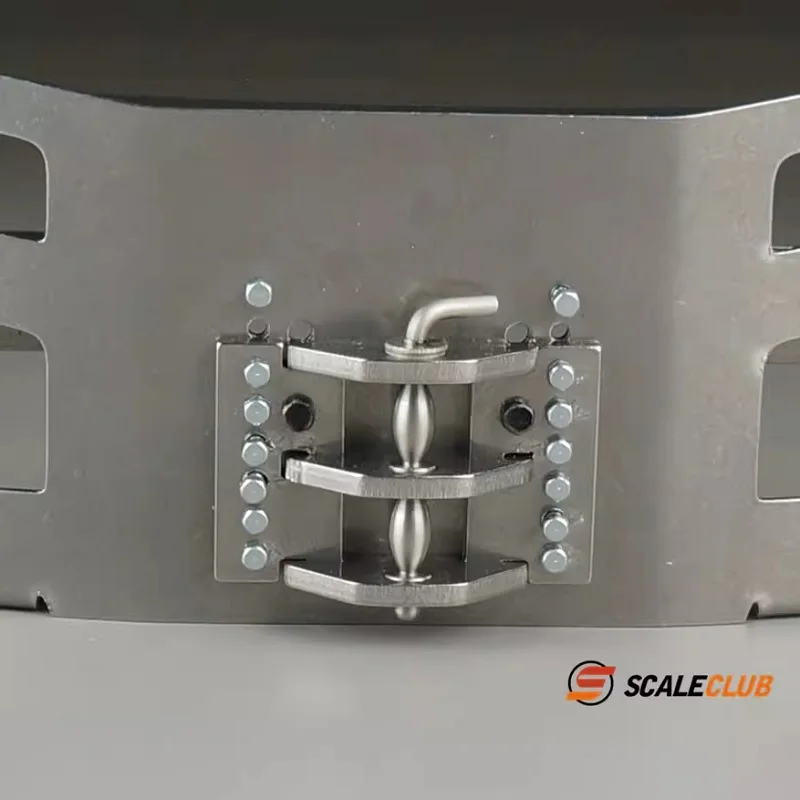 RC 1/14 Upgrade Schwerlast-Front-Abschlepphaken aus Metall für Tamiya Hydraulikbagger, Lader, Muldenkipper für SCANIA MAN VOLVO DIY-Teile – Detail 4