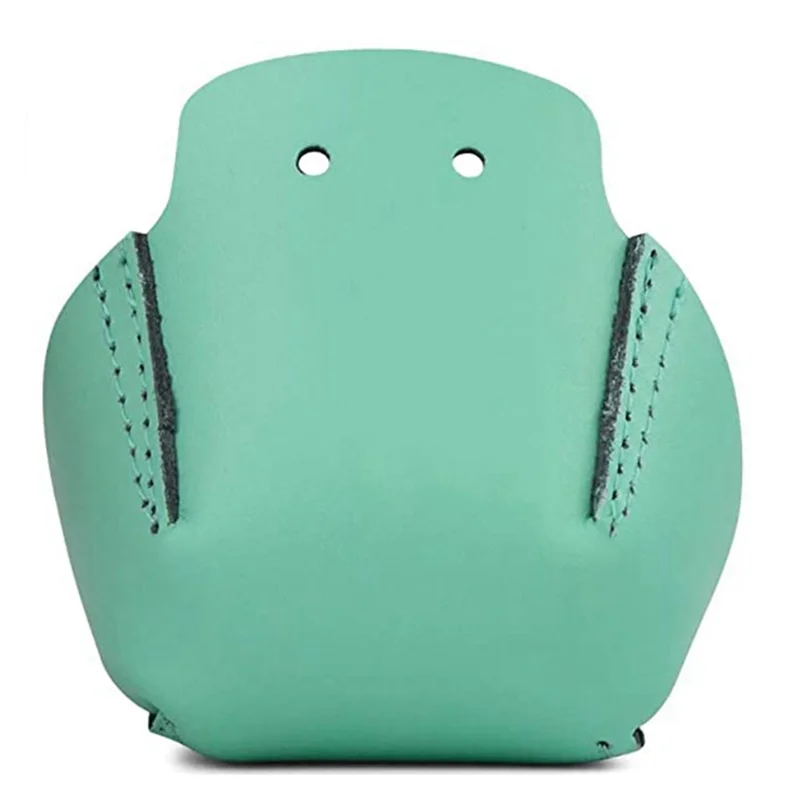 B06C-2 Par de patines protectores de puntera protectores de pu gorra de patines con 4 agujeros protectores de puntera verde