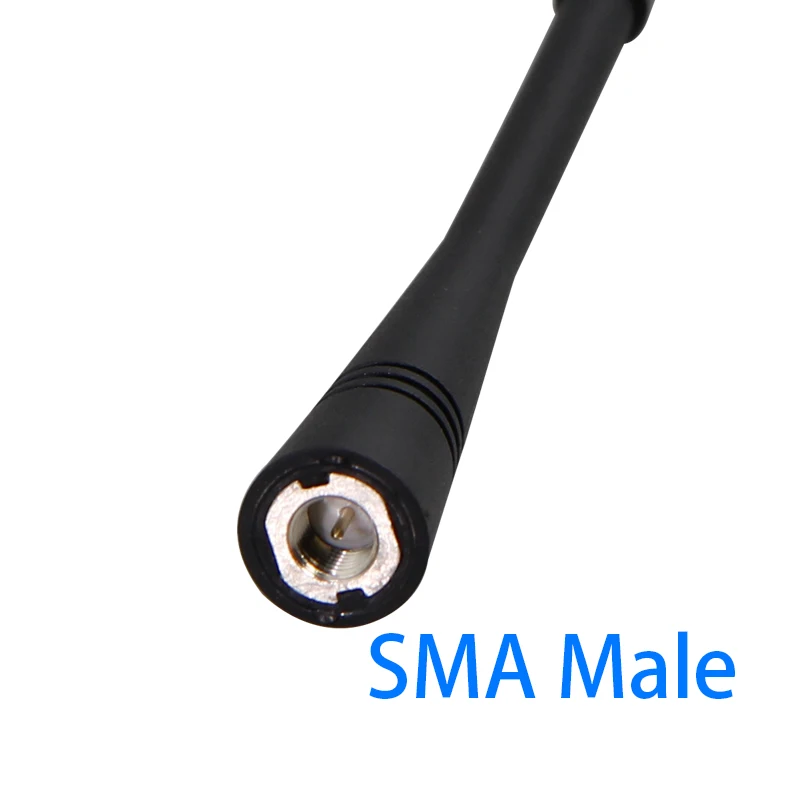 LORA-antena de entrada de 433MHz/315MHz, módulo inalámbrico, estación de transmisión de datos, antena suave omnidireccional de alta ganancia SMA macho