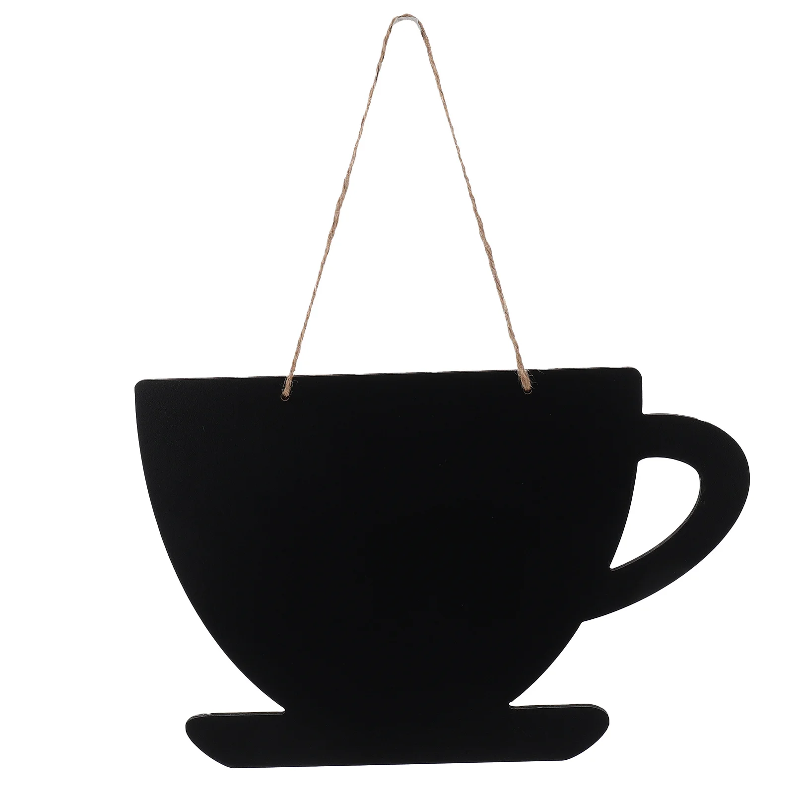 Pizarras colgantes, tablero de mensajes de madera, Material, fácil escritura, limpieza, diseño de cordón, exhibición decorativa, 1 Uds.