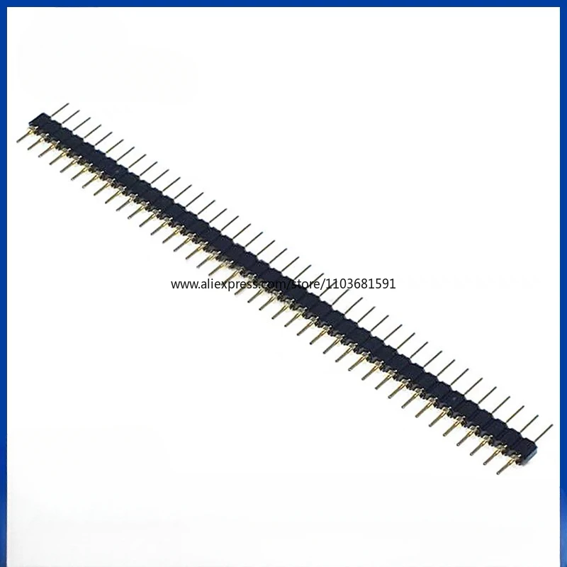 1x40P  2.0mm 2.54mm Round Hole Male Tin Gold Female Pin Header Single Row 0.1\