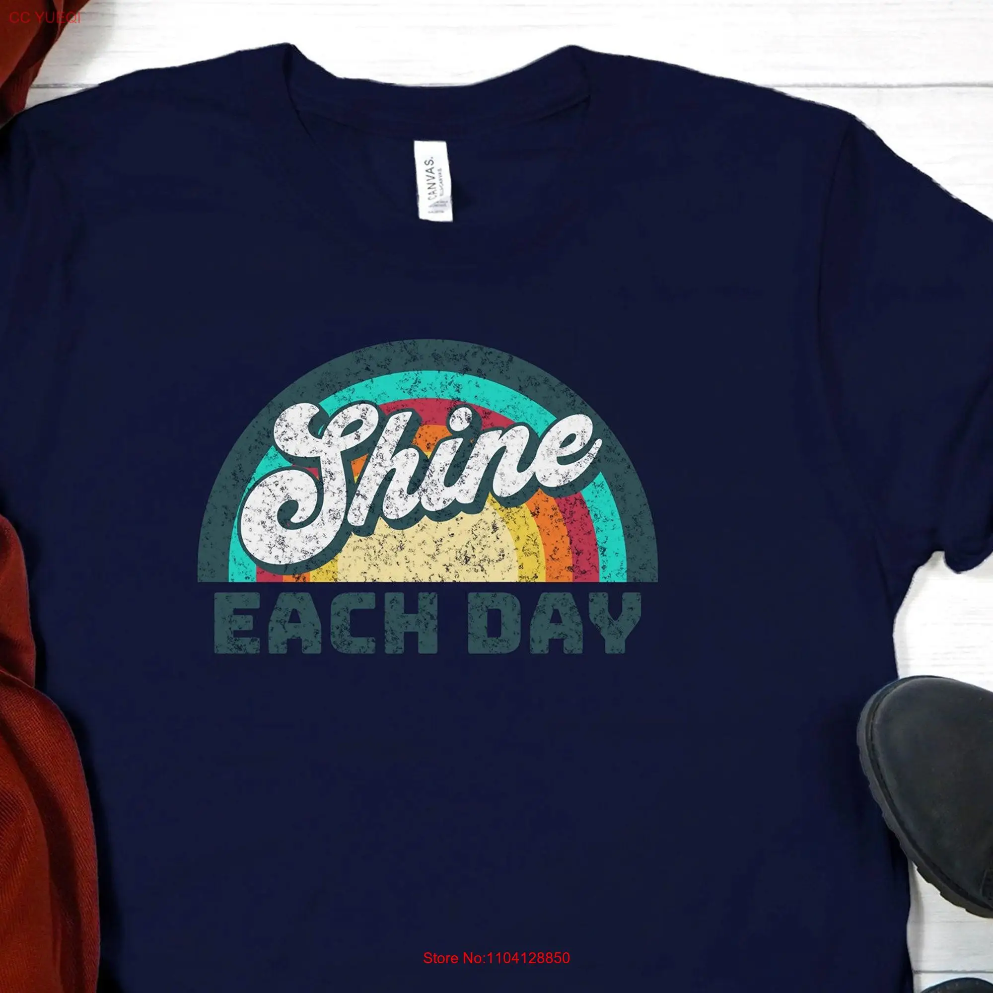 Shine Each Day T Shirt Christian Jesus ChrisT Faith Bible  long or short sleeves