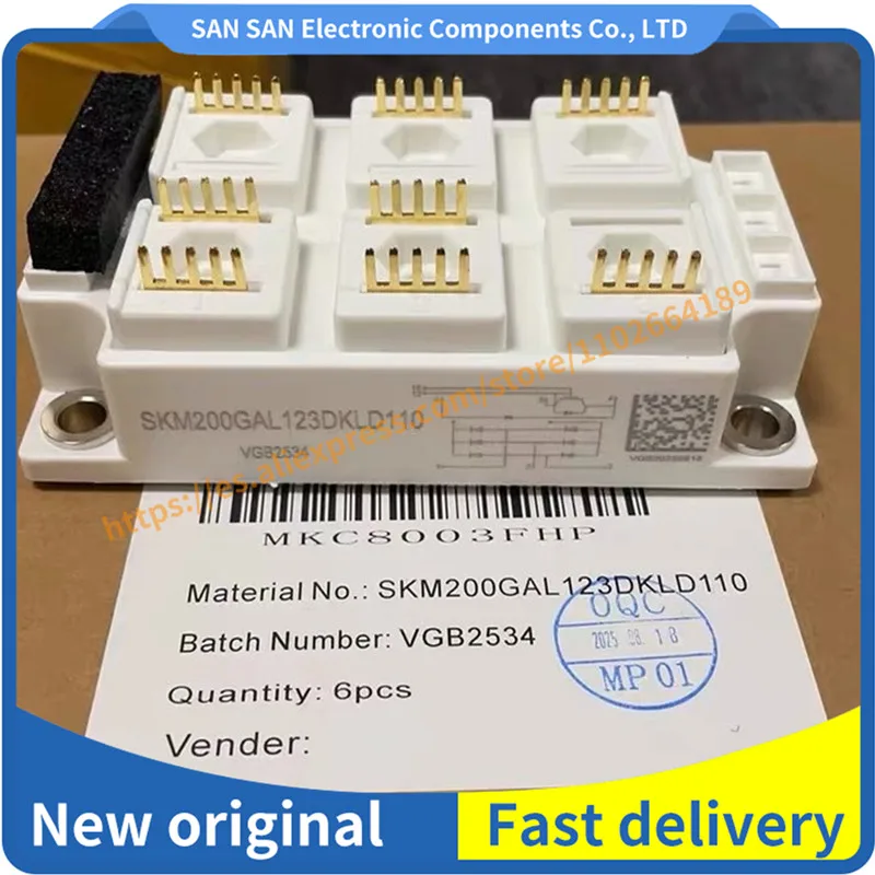 

SKM200GAL123DKLD110 1шт новый