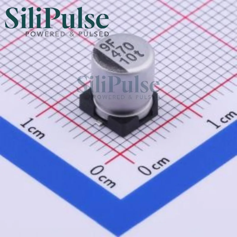 (50-200pcs) VZT471M1ATR-0607 SMD,6.3x7.7mm 100% Original In Stock -SMD 470uF 20% 10V Ultra Low ESR