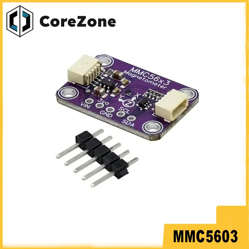 Triaxial magnetometer MMC5603 For STEMMA QT/For Qwiic interface