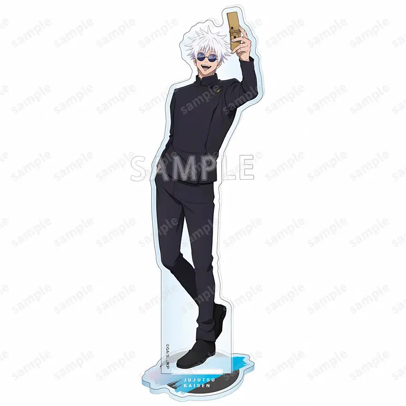 Anime Kugisaki Nobara Gojo Satoru Ieiri Shoko Geto Suguru Acrylic Stand Doll Game 2 Figure Model Plate Cosplay Toy for Gift