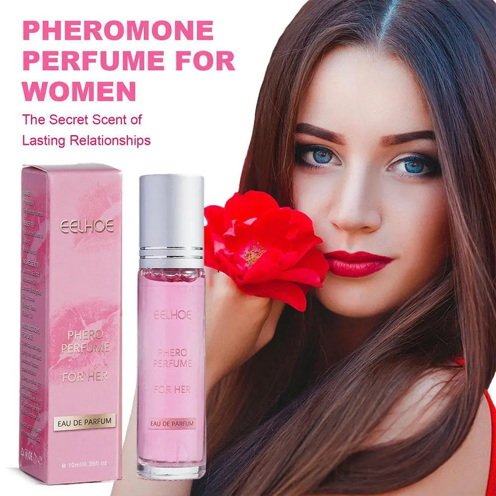 Parfum pheromon menggoda 10ml, minyak wangi stimulasi seksual ringan segar dan produk seksi wangi tahan lama