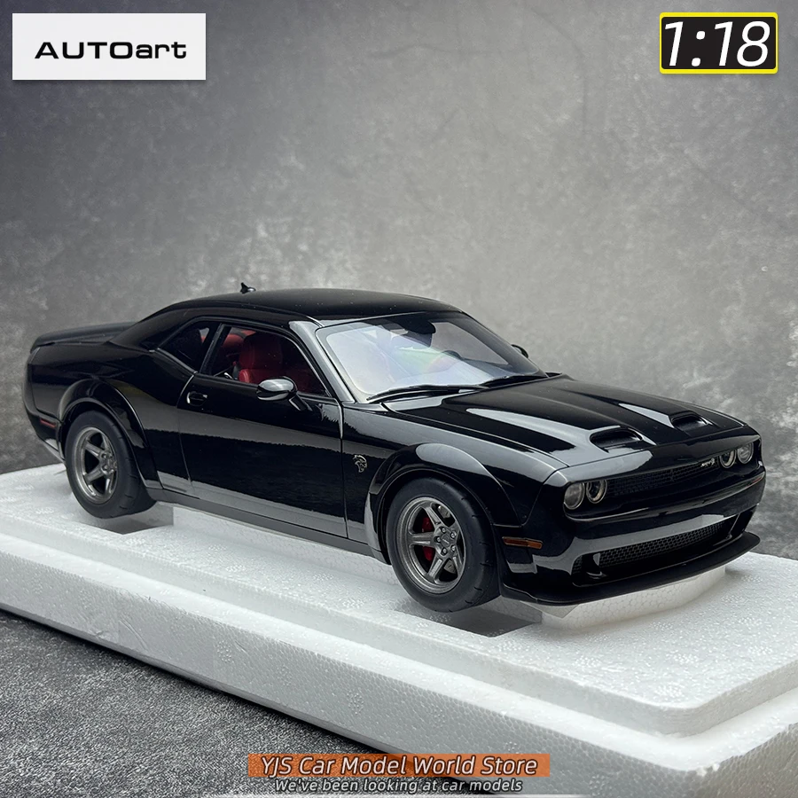 AUTOart 1/18 Dodge Challenger 392 ブラック Autoart 1/18 Dodge Challenger SRT 2023 Hellcat Widebody 2018
