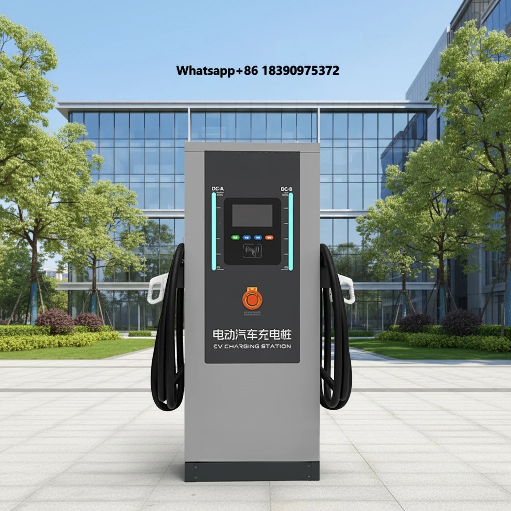 120kW Industrial Grade DC Fast EV Charging Station Stable Performance for Logistics Fleet Charging Solution