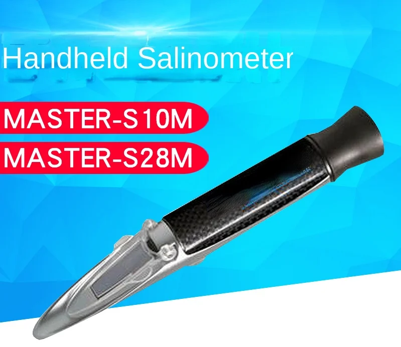 Graduated Salinometer Master-S10A/S28A refractometer for salt concentration detection