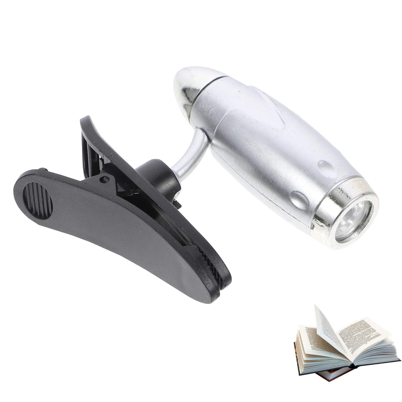 Clip Book Light Mini Led Reading Lamp For Night Use Portable Lightweight Small Book Light For Students Readers Clip On