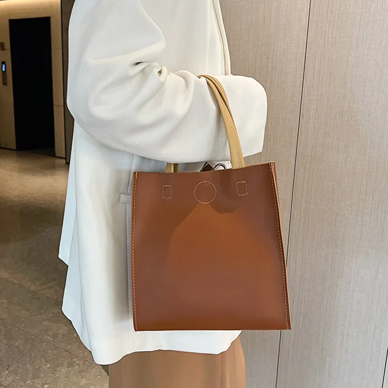 Women Hand Bags Temperament Popular Bag 2024 New Fashionable Korean Style Commuter Bag Large Capacity Tote Bag for Women