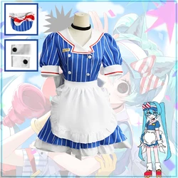 Anime Miku Cosplay Costumes Mikuu Mesmerizer Uniform Halloween Christmas Carnival Party Dressing For Women