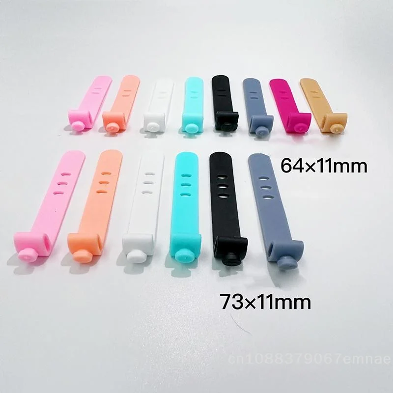 Bobbin Organizer Box - ที่รัดสายเคเบิลซิลิโคน 20 ชิ้น สำหรับจัดระเบียบสายดาต้า ที่รัดสาย ที่ม้วนเก็บสาย