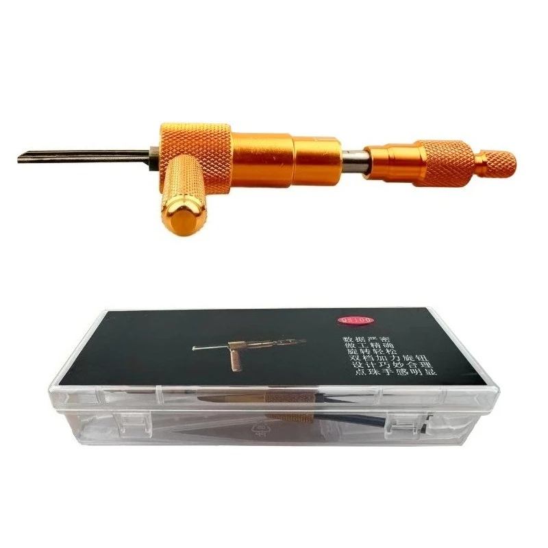Gold Tone Positioning Decoder Tool for AB KABA Positive Groove Locks,  Maintenance Repair Tool