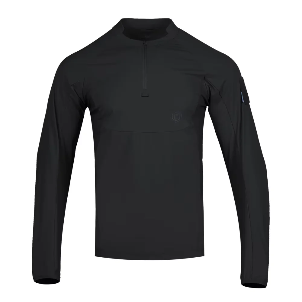 Emersongear Blue Label Hunter Ochrona przeciwsłoneczna Koszulka polo z długim rękawem Codzienne topy Tshirt Fitness Ergonomiczna elastyczna koszulka UPF100+ — zdjęcie 5